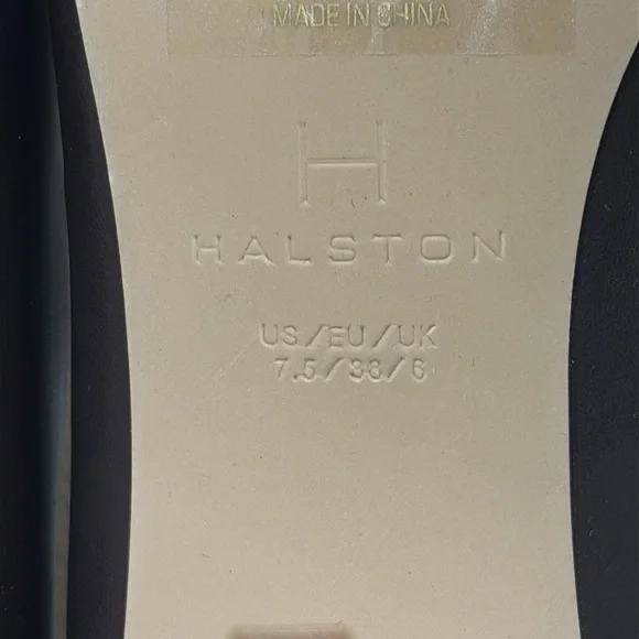 NWOB Halston Gayle Pointed Toe Stiletto Heels, Dark Brown, Size US 7.5 - Picture 8 of 13